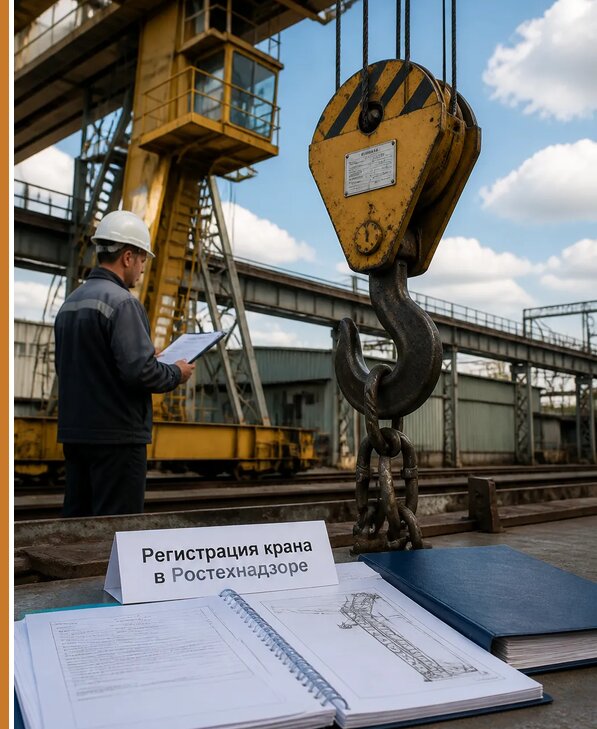 Регистрация крана в Ростехнадзоре в Муре от 15315 р. | Авеста ОТиПБ